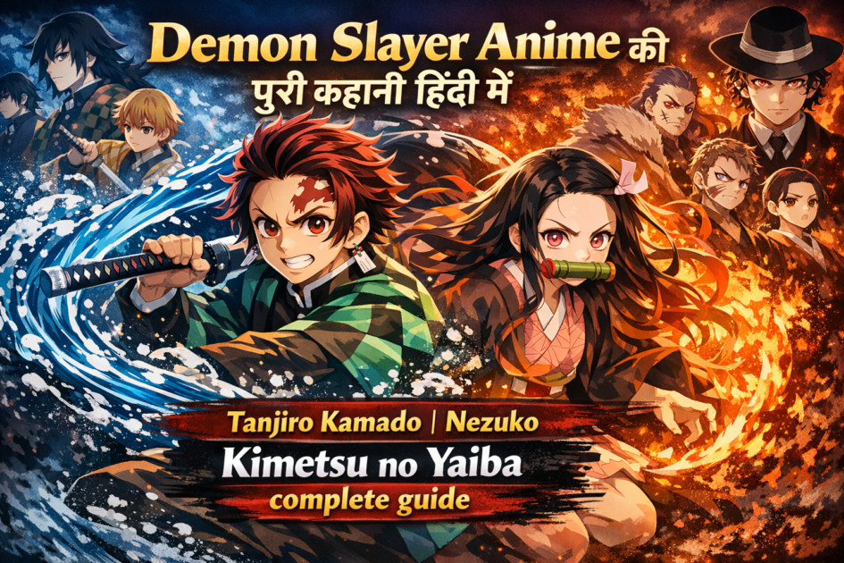 Demon Slayer Anime full story in Hindi Tanjiro Kamado Nezuko Kimetsu no Yaiba complete guide 2026