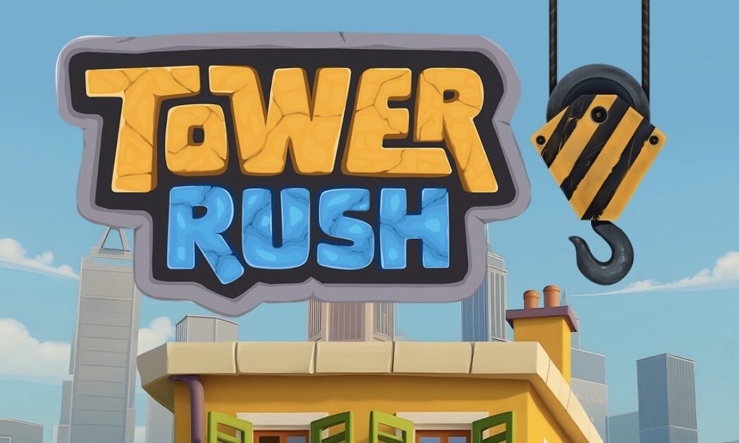 Tower Rush गेम की सच्चाई दिखाता हुआ इमेज जिसमें मोबाइल स्क्रीन पर गेम इंटरफेस, कमाई के दावे और Instagram वायरल वीडियो का संदर्भ दर्शाया गया है।