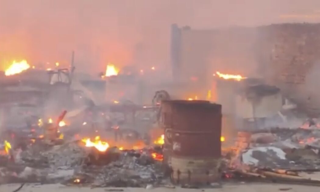 Ghaziabad incident scene crowd panic and confusion ground reality situation