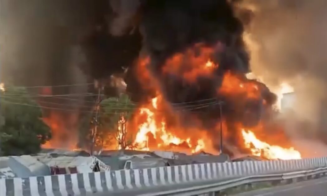 Lucknow incident scene sudden chaos and public panic ground situation